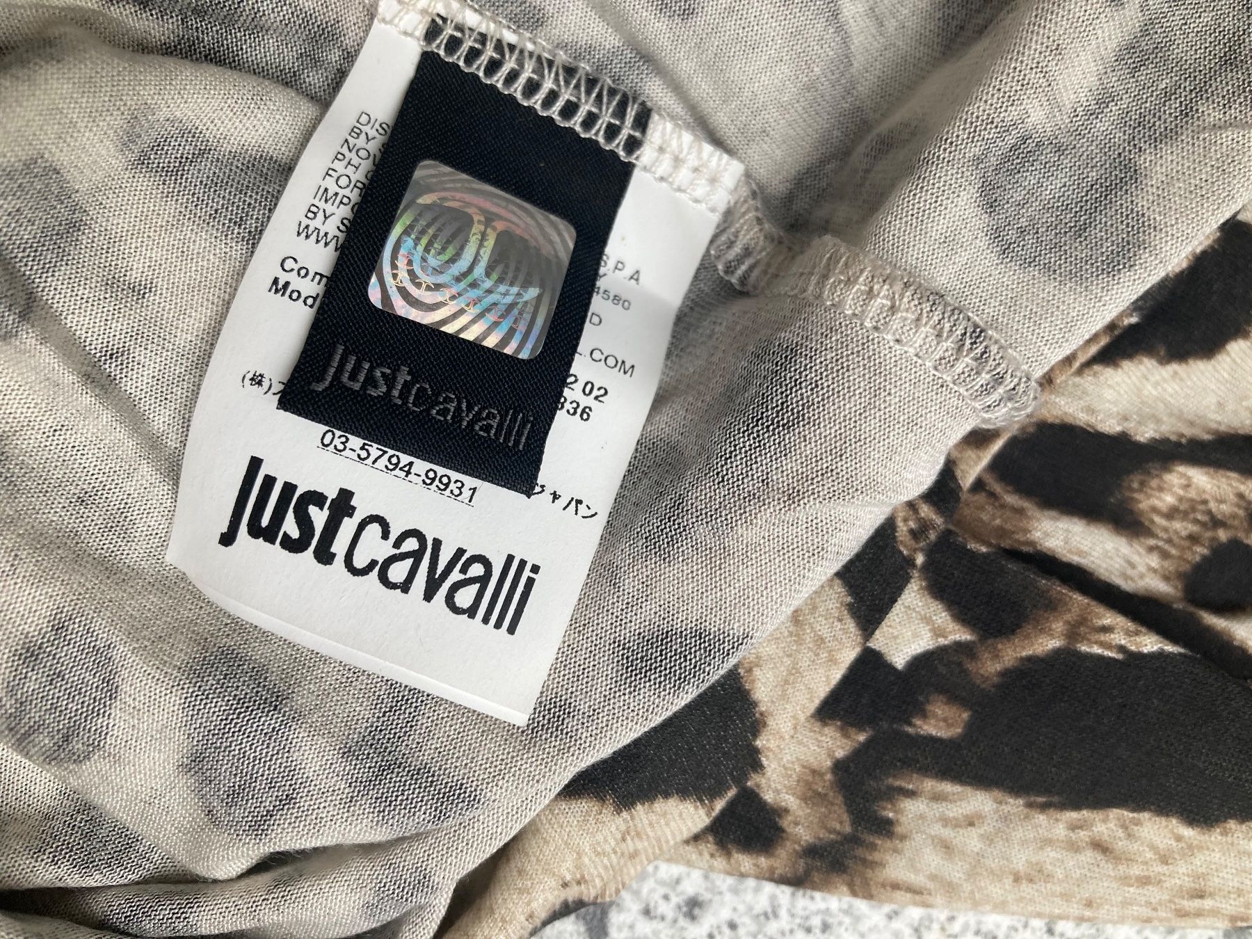 Roberto Cavalli Vestiti: Just Cavalli Kleid Mit Leopard Muster Gr.S – Usato da Unterägeri venduto da Jutka_04 4