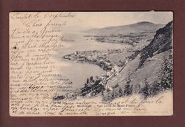 MONTREUX - Vue prise de Mont Fleuri - 1900 UPU