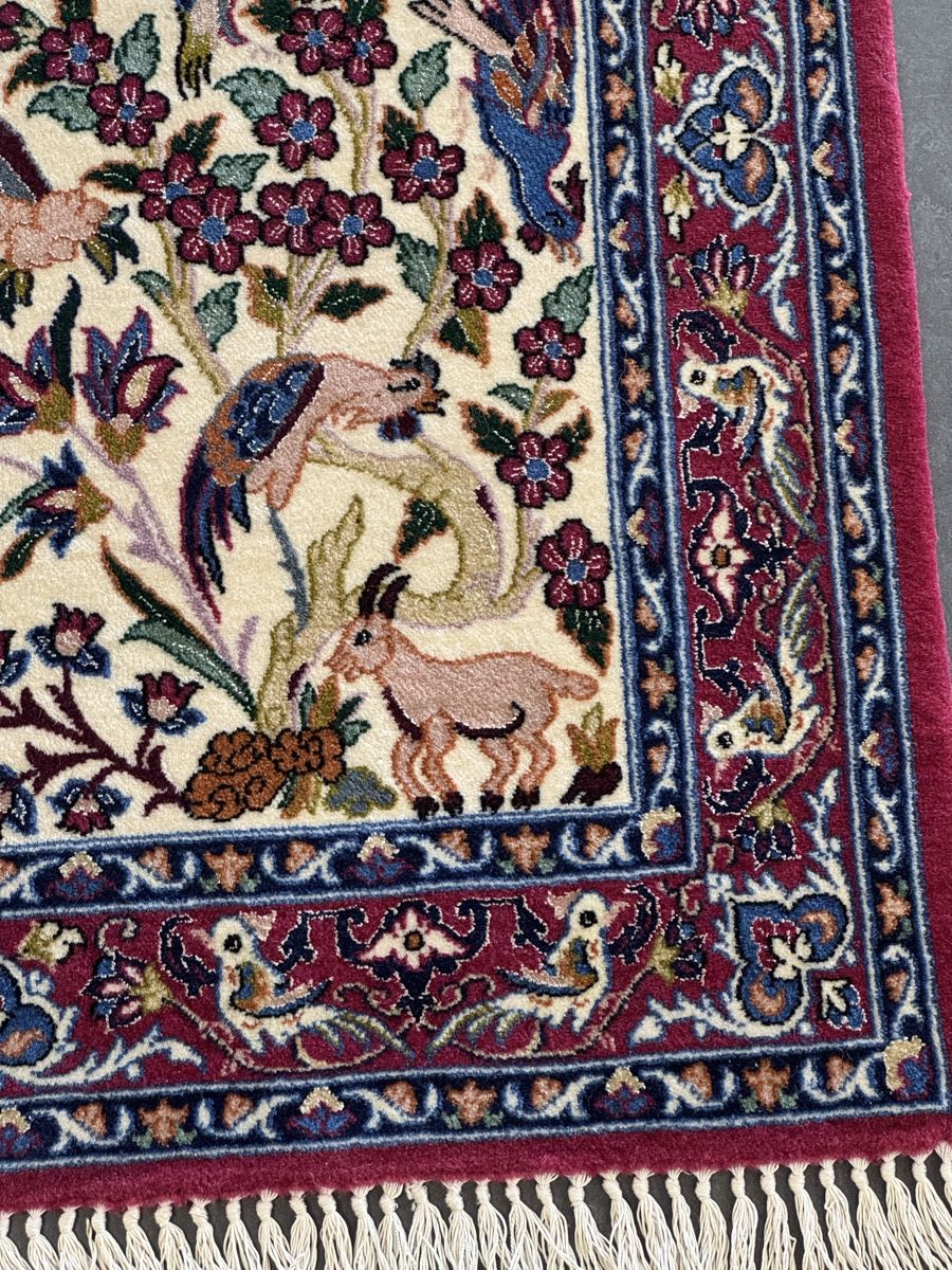 Tappeti: Echter Perserteppich Isfahan mit Seide – Usato da Liestal venduto da galerie_nategh 2