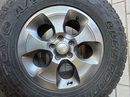 Original Jeep Wrangler Rubicon JK 2017 Felgen mit Bereifung