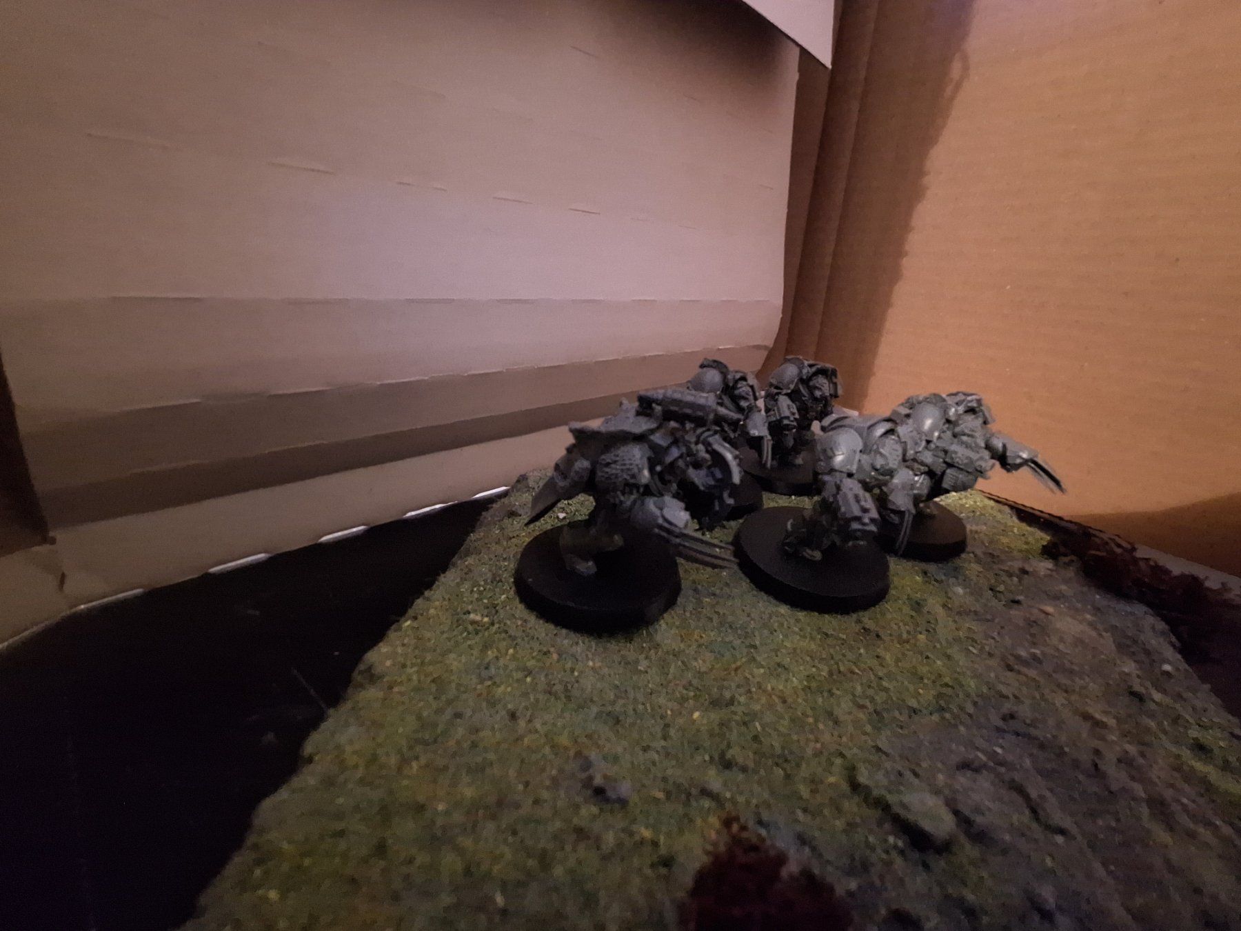 Statuette: Warhammer 40k - Space Wolves - 5x Terminators! – Usato da Recherswil venduto da Toby.sk55 2