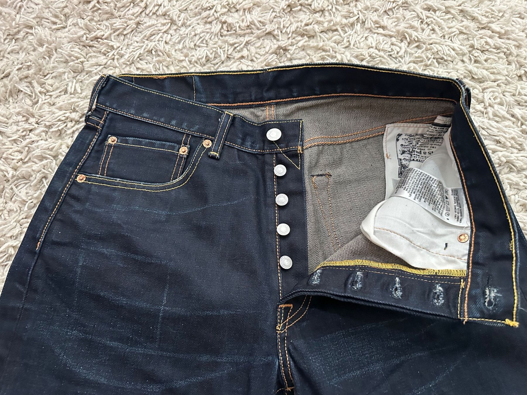 Levi's Jeans: Jeans LEVIS STRAUSS 501 Taille/Grosse W33 L34 – Usato da Bern venduto da BrandVilla 6