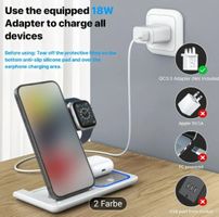 3 in 1 Wireless Charger Ladestation Neue