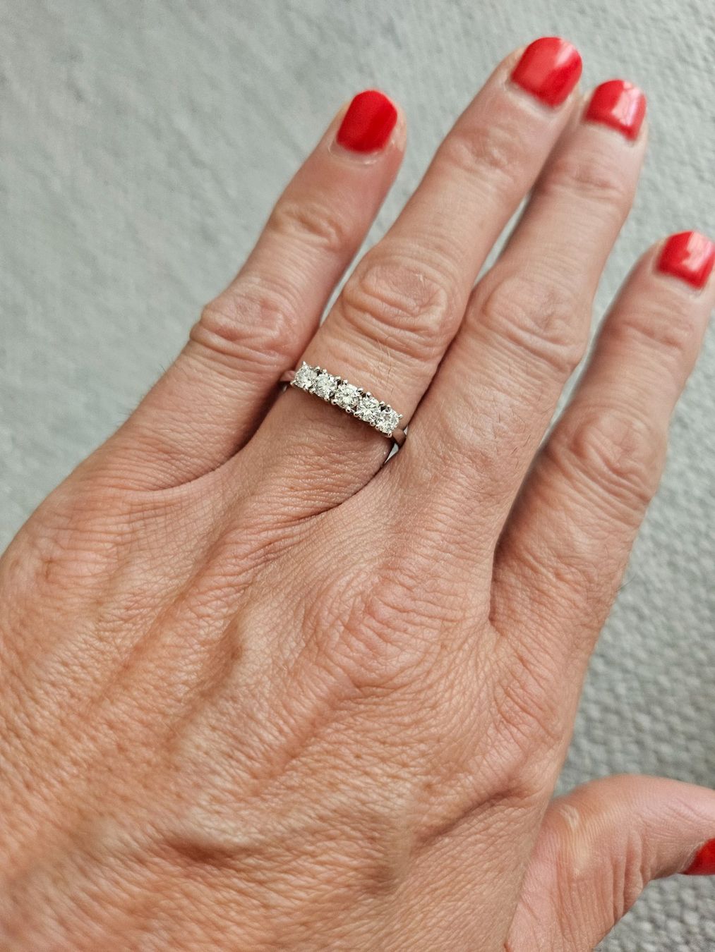 Anelli: Lab grown Diamant Ring – Nuovo e nell'imballaggio originale da Bassersdorf venduto da Sofia2112