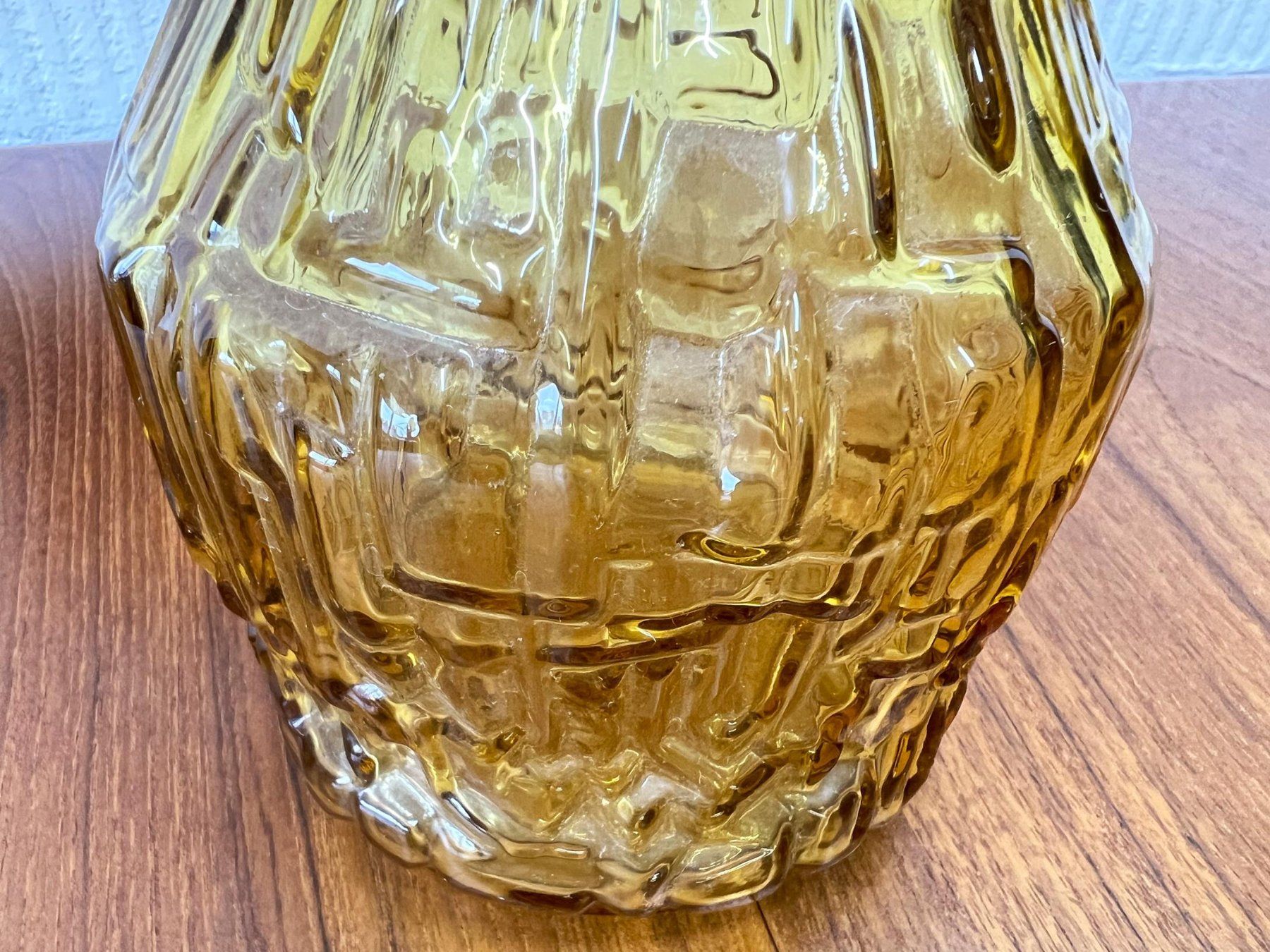 Caraffe: Vintage Wasserkrug - Eisglas – Usato da Walzenhausen venduto da stilvollwohnen 6