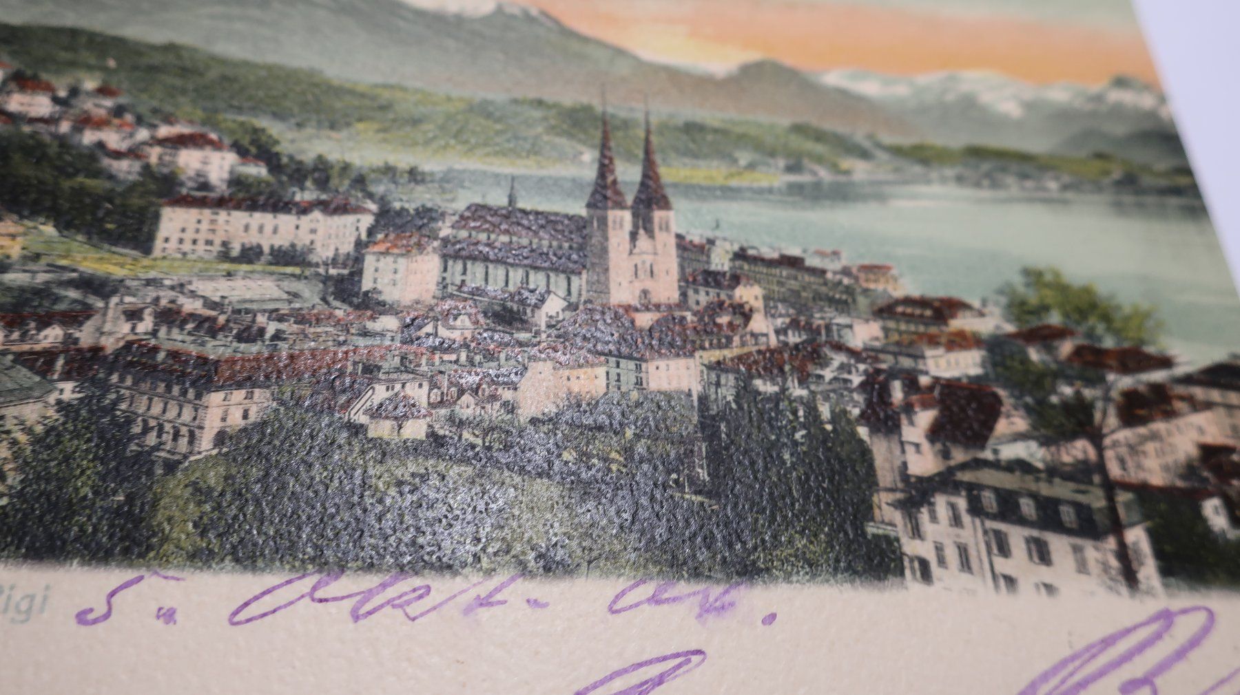 Cartoline postali: Luzern und der Rigi 1904 – Usato da Cormoret venduto da Pascalll2001 2