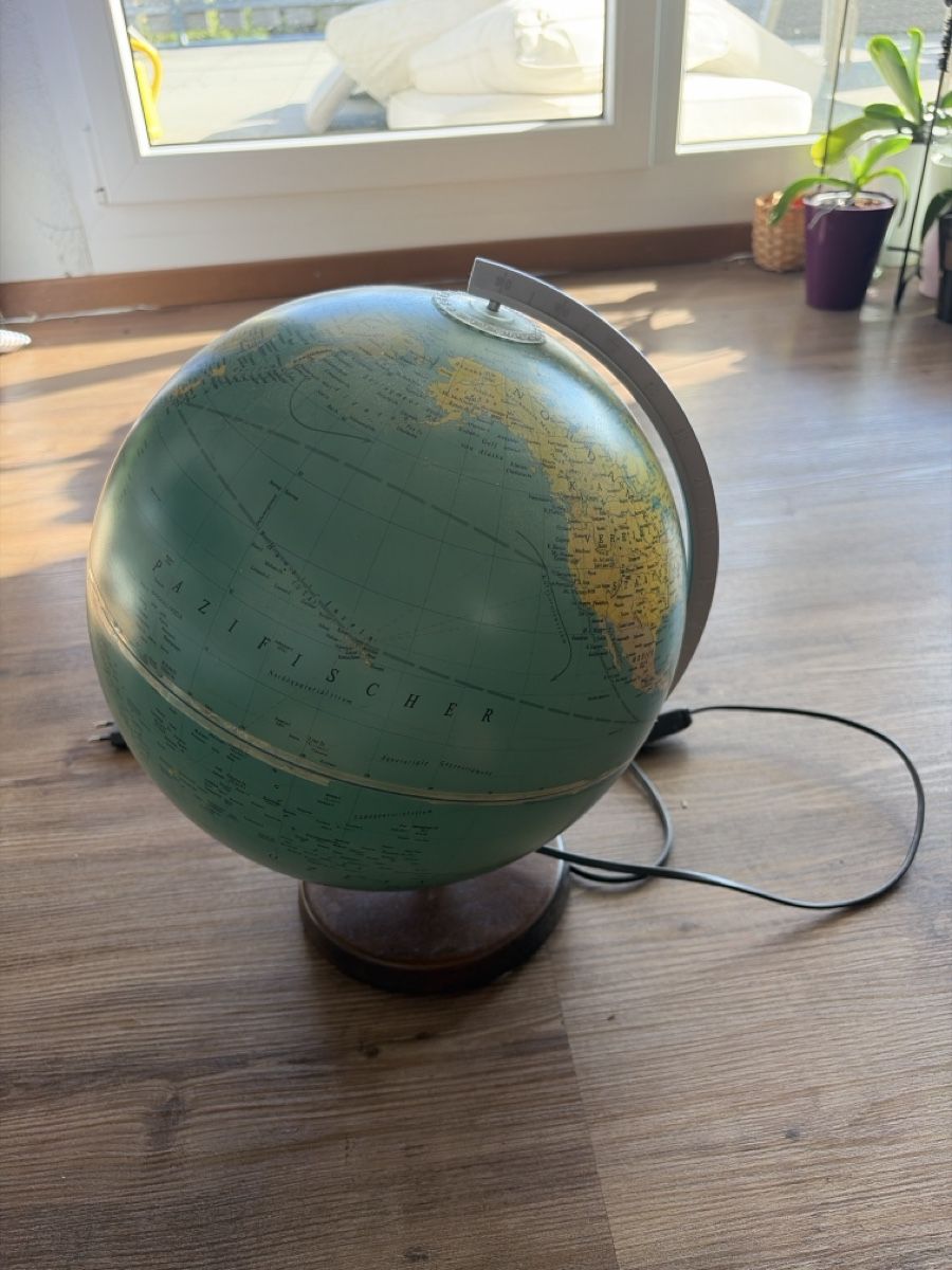 Lampes: Globus beleuchtet mit Kabel 30cm Durchmesser – D'occasion à Opfershofen TG par dan_nxk8 1