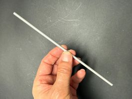 Aluminiumstange, eloxiert, 4 x 200 mm