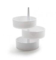 Etagen-Schmuckorganizer weiss 3 Etagen neu
