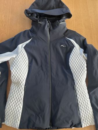 Skijacke Kjus schwarz weiss Grösse 42 XL