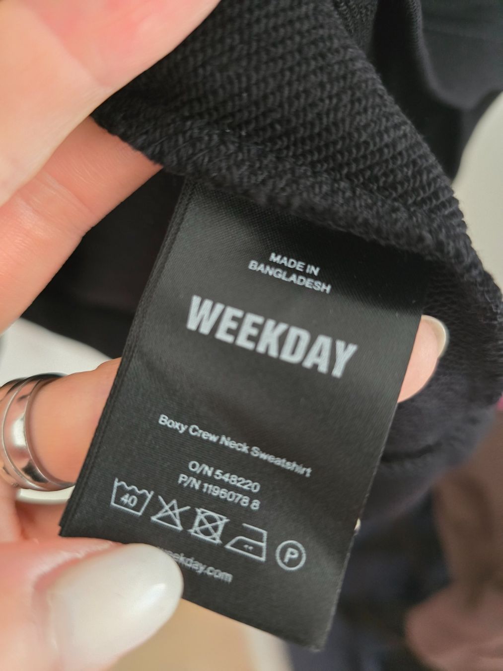 Weekday Maglioni & Felpe: Weekday Sweatshirt - Grösse XS – Nuovo e nell'imballaggio originale da Rickenbach b. Wil venduto da Kth_v8 2
