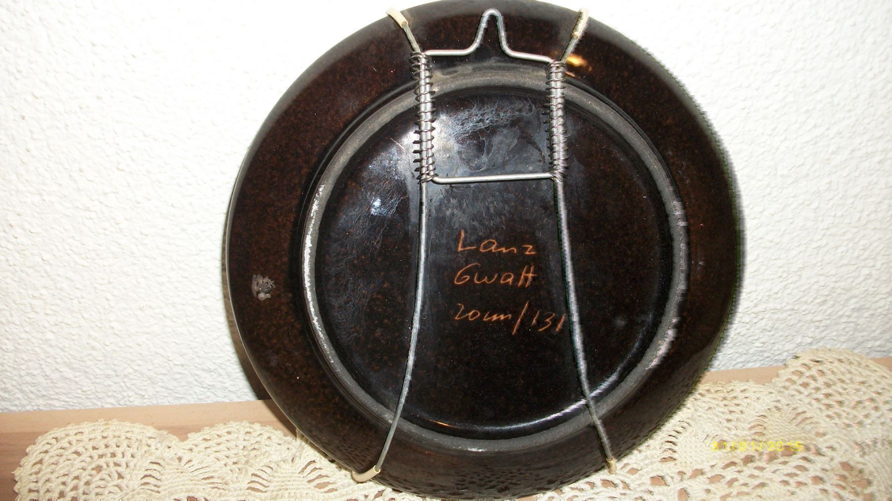 Teller: Orig.Thuner Mayolika - Teller Signiert – Gebraucht aus Trimmis von Rares4 2