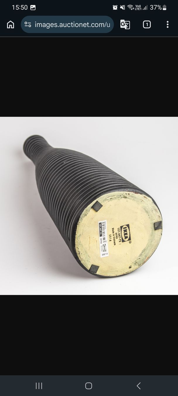 Ikea Vasi & Recipienti: FLOOR VASE, porcelain, "Havtorn Färm", Ikea. – Usato da Thun venduto da erh_fs86 3