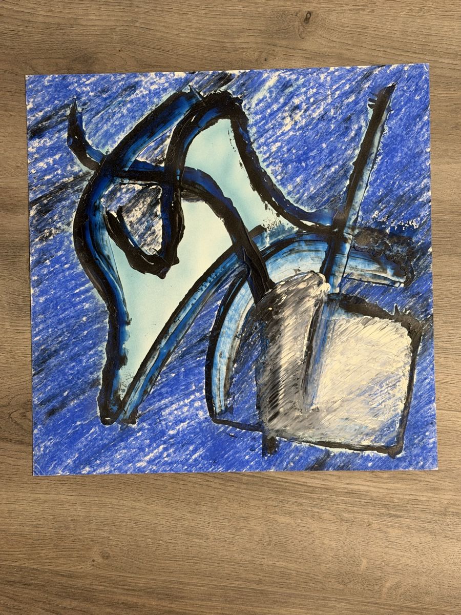 Gemälde: Abstrakte Kunst, Originalbild – Gebraucht aus Gunten von starfish3