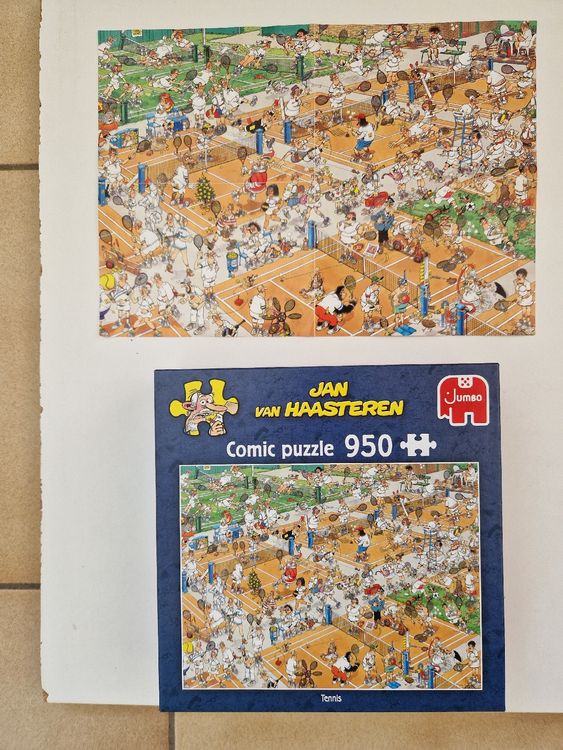 Puzzle Jan van Haasteren Tennis Kaufen auf Ricardo