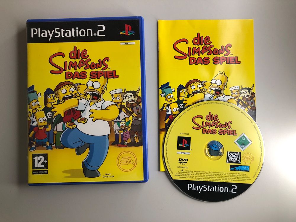 Die Simpsons das Spiel - PS2 (Gebraucht) in St.gallen für CHF 5 – mit ...