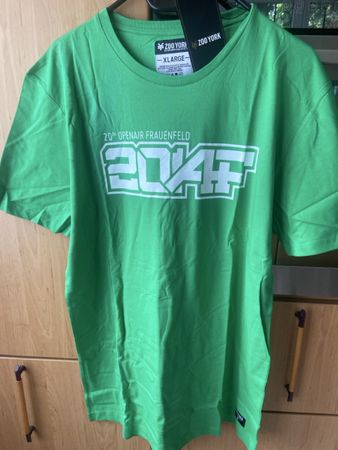 Zoo York T-Shirt, Openair Frauenfeld 2014, Gr. XL, Neu