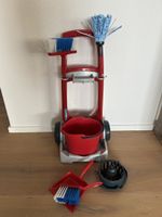 Kinder Putzset Reinigungswagen mit Eimer neuwertig