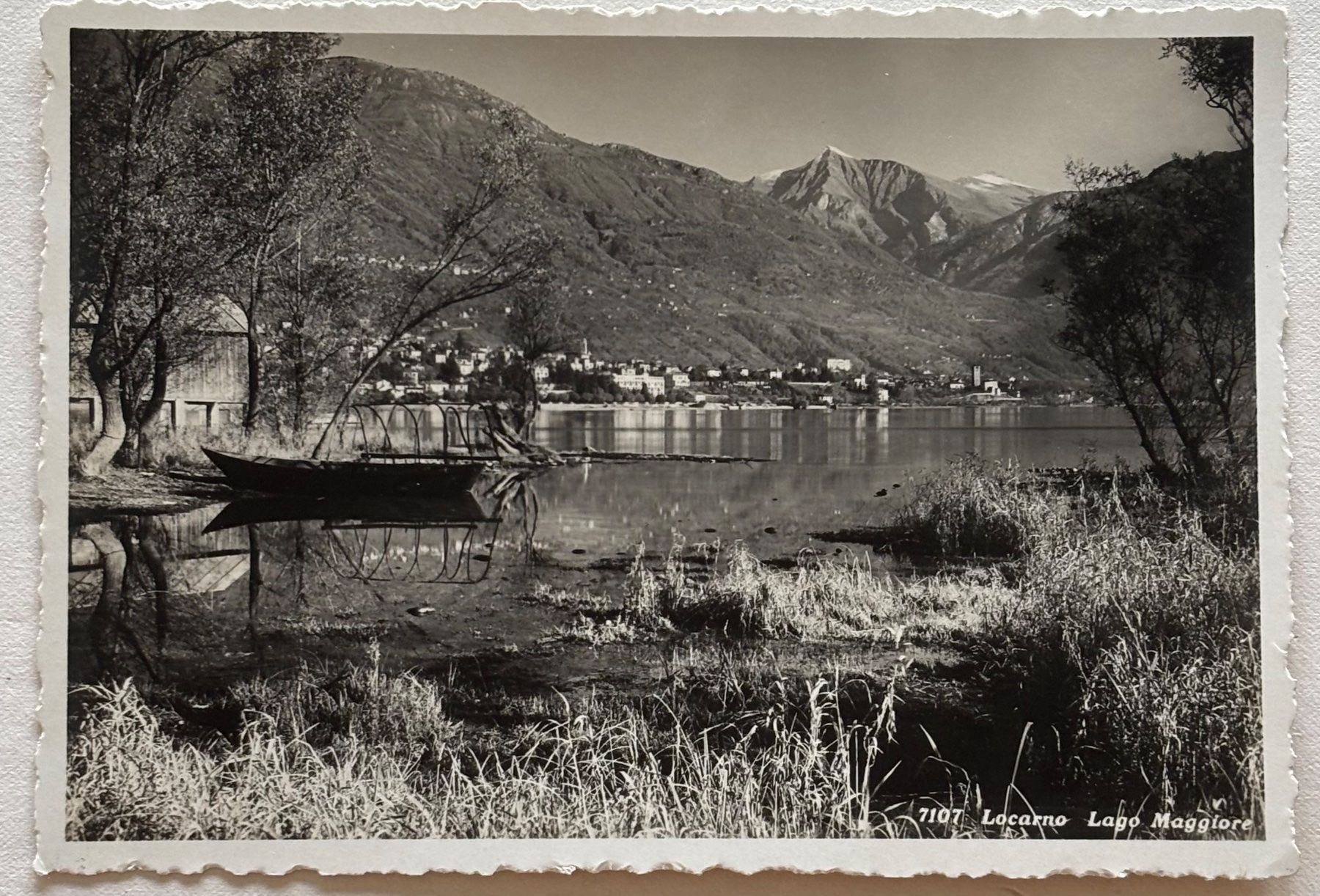 Cartoline postali: E. Steinemann - Locarno Lago Maggiore – Usato da Frauenfeld venduto da Merk52