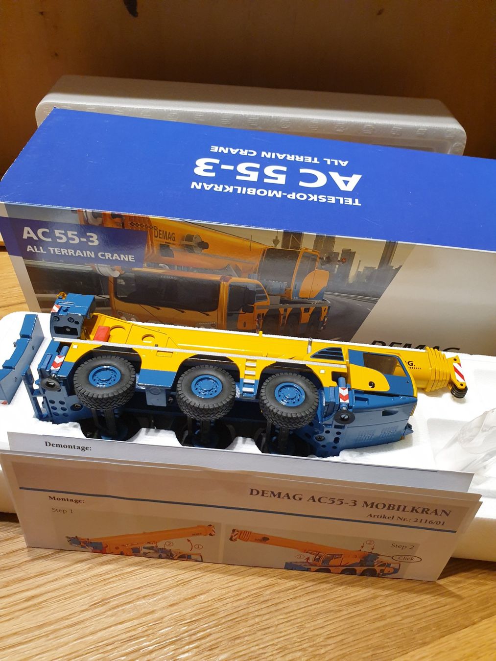 Conrad Kit di modellismo & Modellini statici: Demag AC55-3 Neu OVP – Nuovo e nell'imballaggio originale da Baar venduto da Liebherrbagger