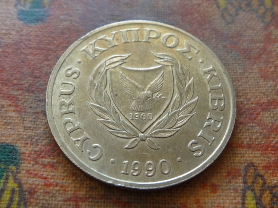 Toutes les monnaies: CHYPRE  20  Cents  1990 – D'occasion à Romanel-sur-Lausanne par Swift13 1