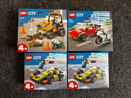 4 Lego City Sets zum Hammerpreis - Neu und OVP