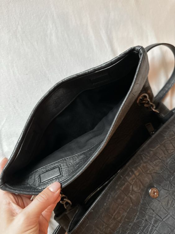 Saint Laurent Taschen für Damen: YSL Bag Black Leather / Saint Laurent Bag – Neu (gemäss Beschreibung) aus Zürich von Ale.1247 8