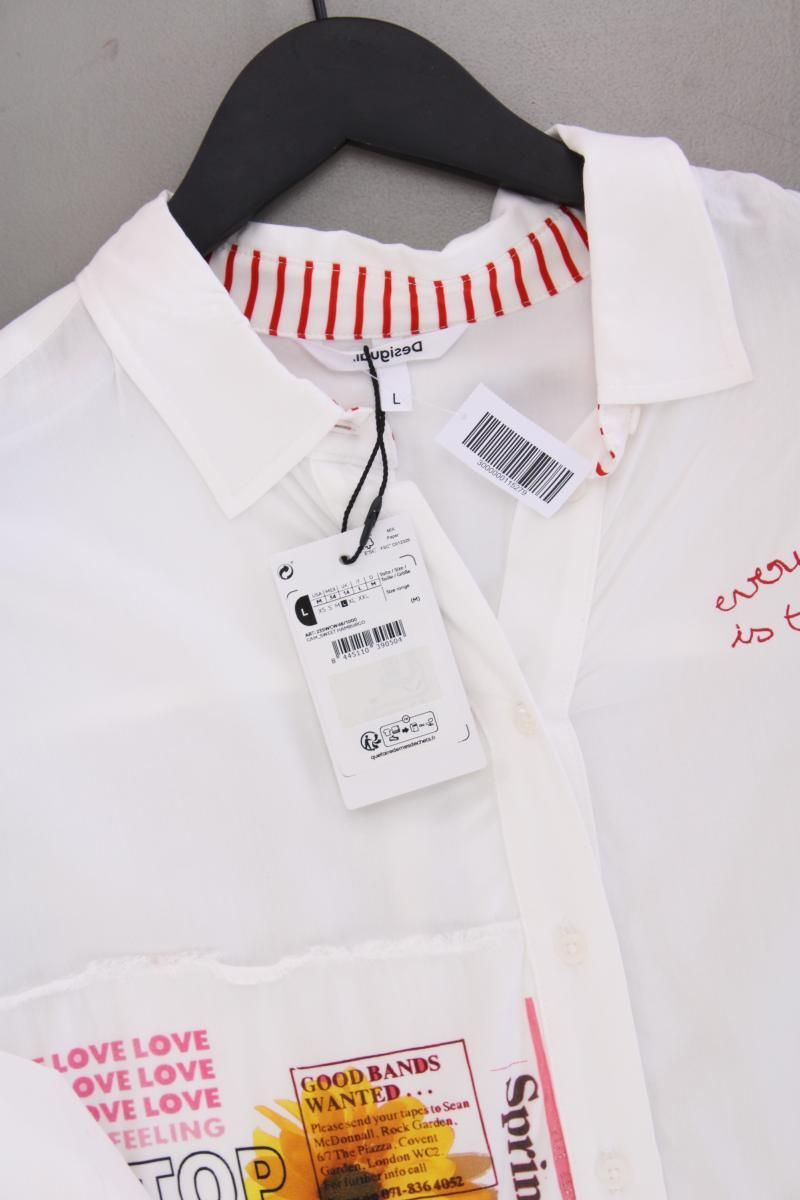Camicette: Desigual Langarmbluse Gr. L weiß – Nuovo (secondo la descrizione) da Neustadt an der Waldnaab venduto da SecondLifeFashion 1