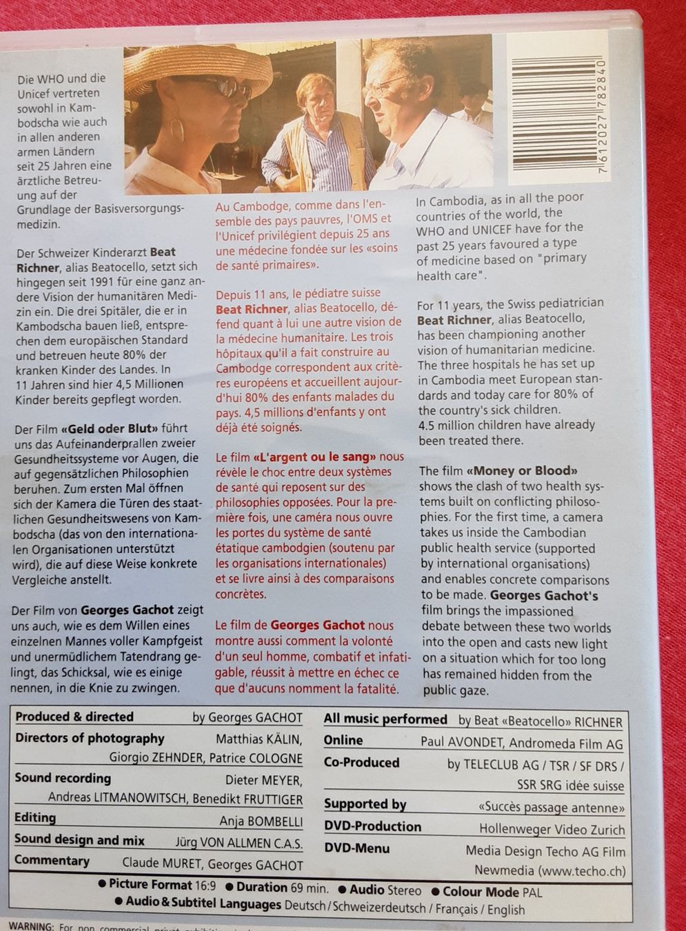 Tutti i DVDs: DVD Geld oder Blut - Schweizer Dokumentarfilm - Sehr gute... – Usato da Bremgarten AG venduto da musiccollector 1