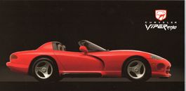 Chrysler Viper RT/10 - Original-Prospektblatt