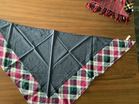 S. Oliver Halstuch/Bandana, kariert, neuwertig