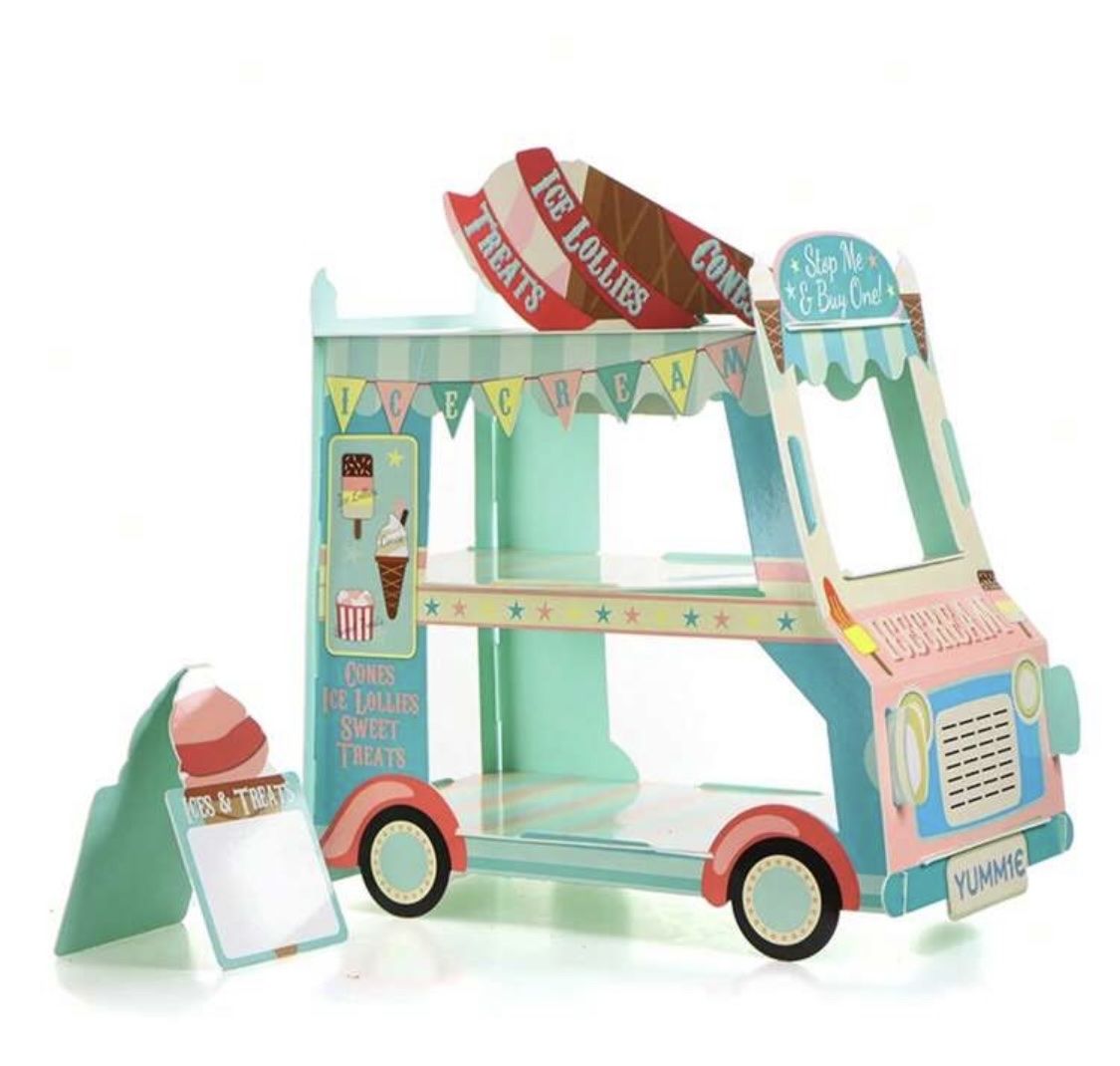 Tutte le decorazioni: Set Eis Party - Glace Party - Geburtstag Kinder – Nuovo (secondo la descrizione) da WEINFELDEN venduto da marygloss 5