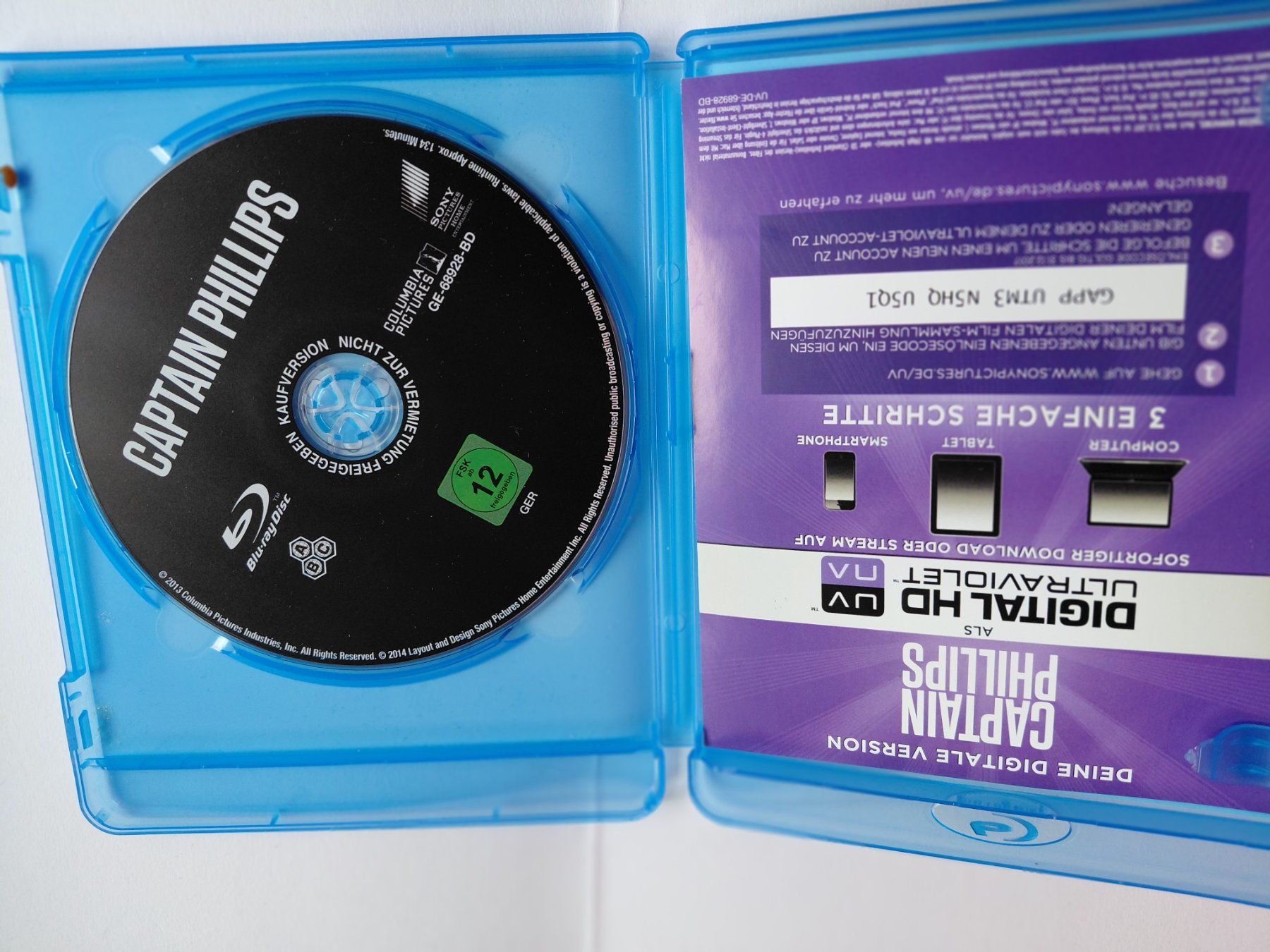 Tutti i DVDs: CAPTAIN PHILLIPS (avec VF) – Usato da Denges venduto da Hellboy10 3