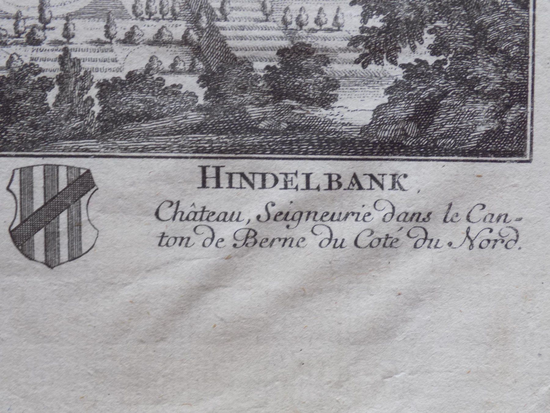 Incisioni: Hindelbank von Herrliberger selten – Usato da Risch venduto da Rischli15 4
