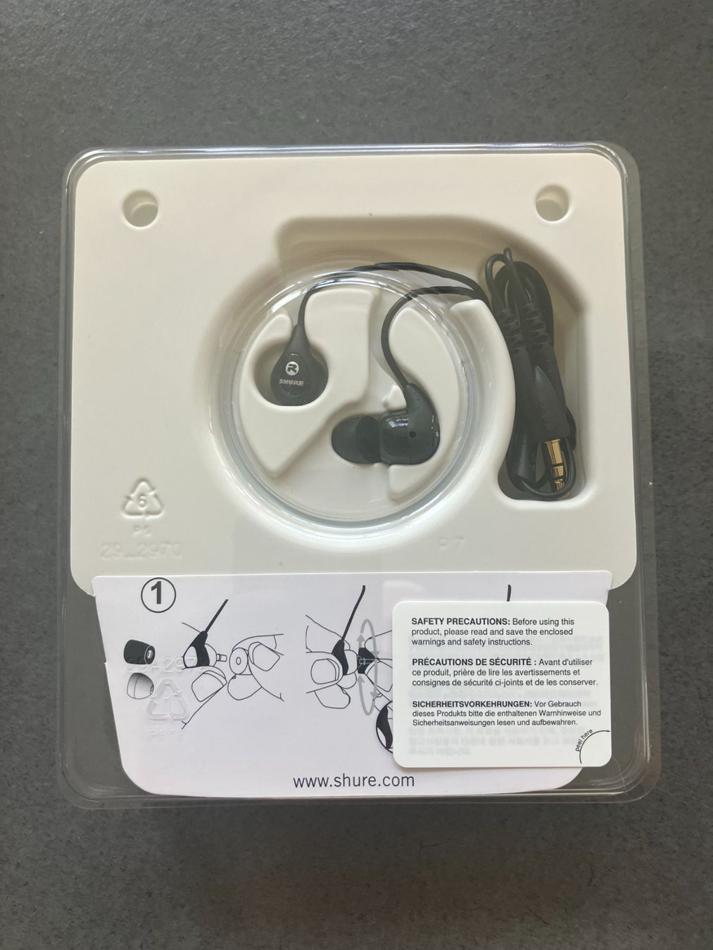 Shure Kopfhörer: SHURE SE110 Kopfhörer mit Kabel – Neu und originalverpackt aus Geroldswil von Ronco7 2