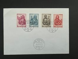 Brief mit Evangelisten Serie gestempelt  (M801)