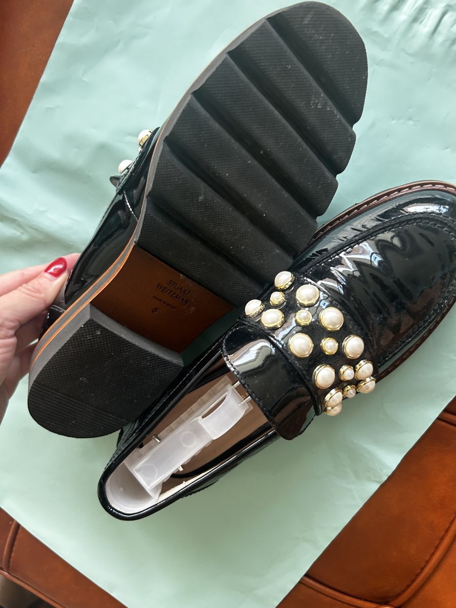 Stuart Weitzman Scarpe da donna: Stuart Weitzman loafers, pearl detail, sizeEU36 – Usato da Zug venduto da day_9ph6 3