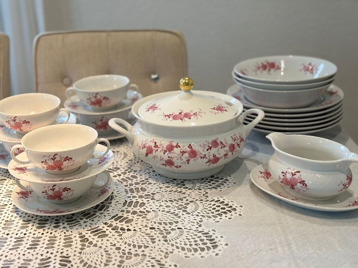 Seltmann Set di piatti: Shabby Chic Geschirr – Usato da Eschen venduto da Camitho