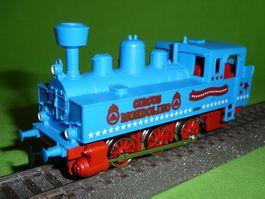 neuwert. Märklin toys Zirkus Mondolino Lok ANALOG ungefahren