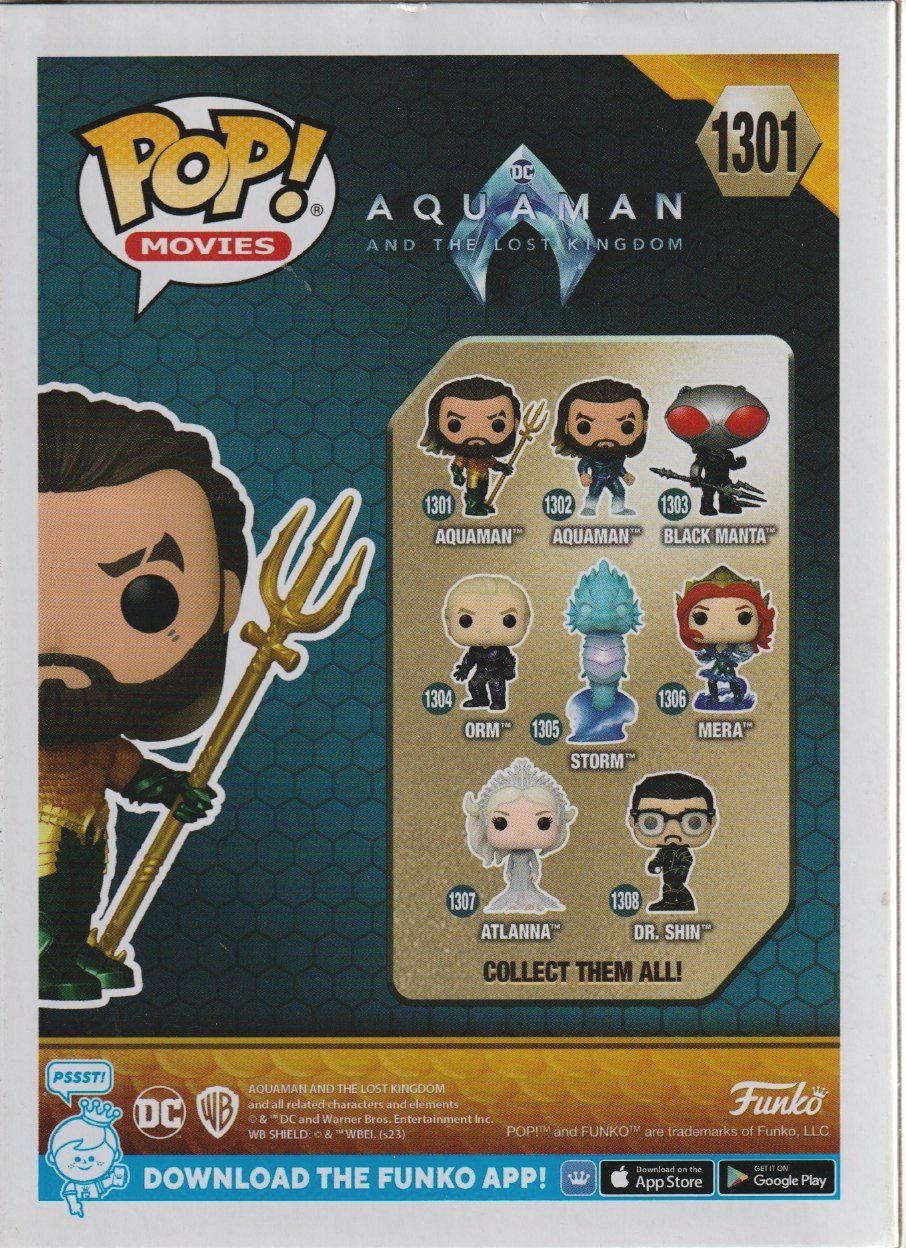 Funko Statuette: FUNKO POP! DC COMICS 1301 AQUAMAN new – Nuovo (secondo la descrizione) da Vezia venduto da Aquarius_Age 2