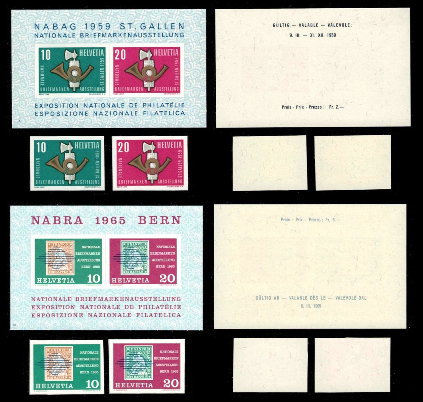 Tutti i francobolli: Blocksammlung mit Einzelwerten postfrisch **, Kat Fr. 2317.- – Nuovo (secondo la descrizione) da Eskisehir/Türkei venduto da super_cool_man 8