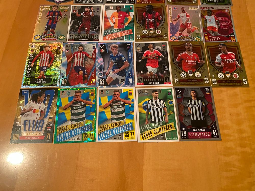 23 Topps Match Attax Karten 3