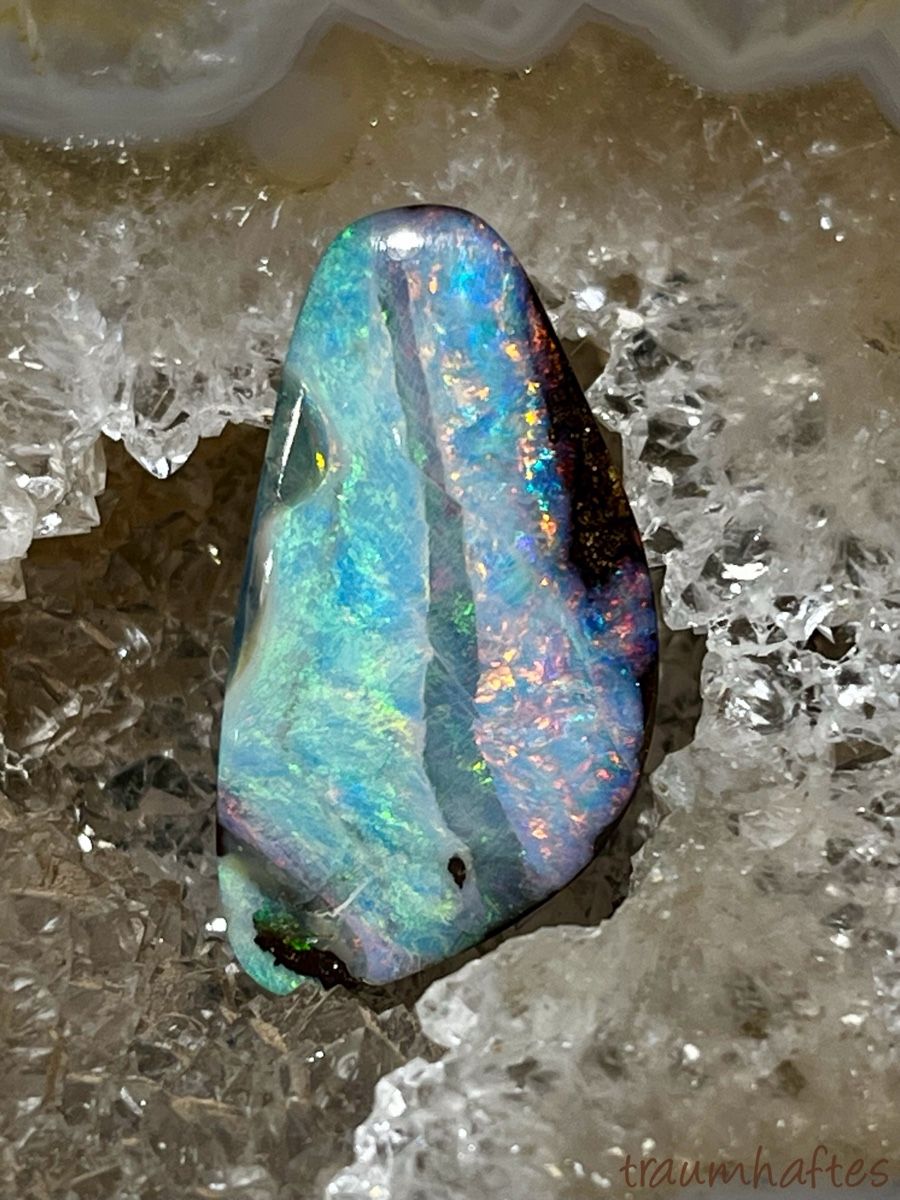 Pietre preziose: Boulder Opal Anhänger - Australien - Top Farben & Brillanz – Nuovo (secondo la descrizione) da Thun venduto da Traumhaftes 4