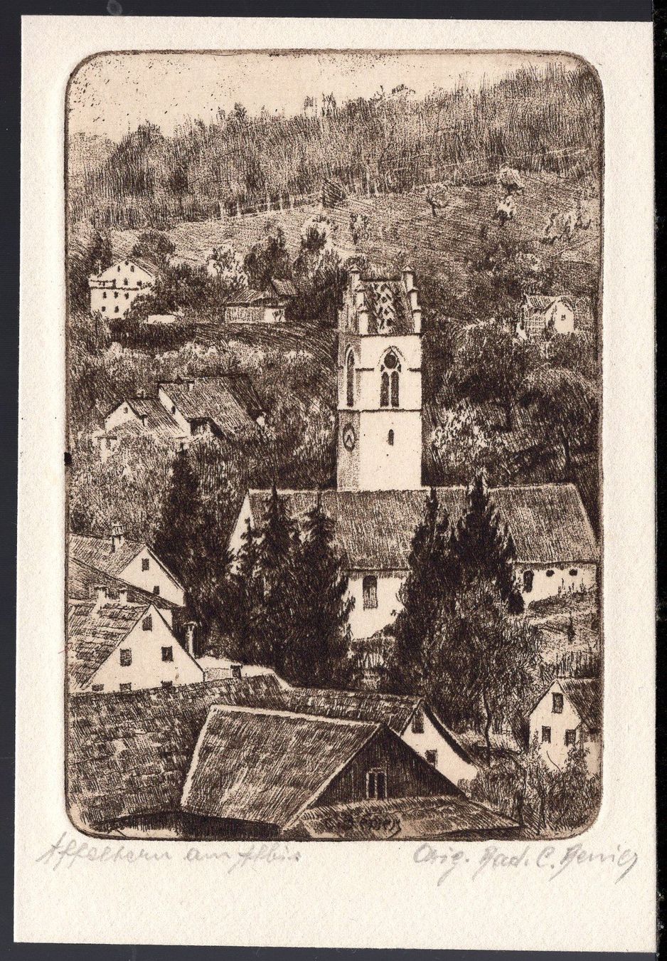 Poster & Bilder: Affoltern am Albis  Orig. Rad. – Gebraucht aus Aarau von kufi44
