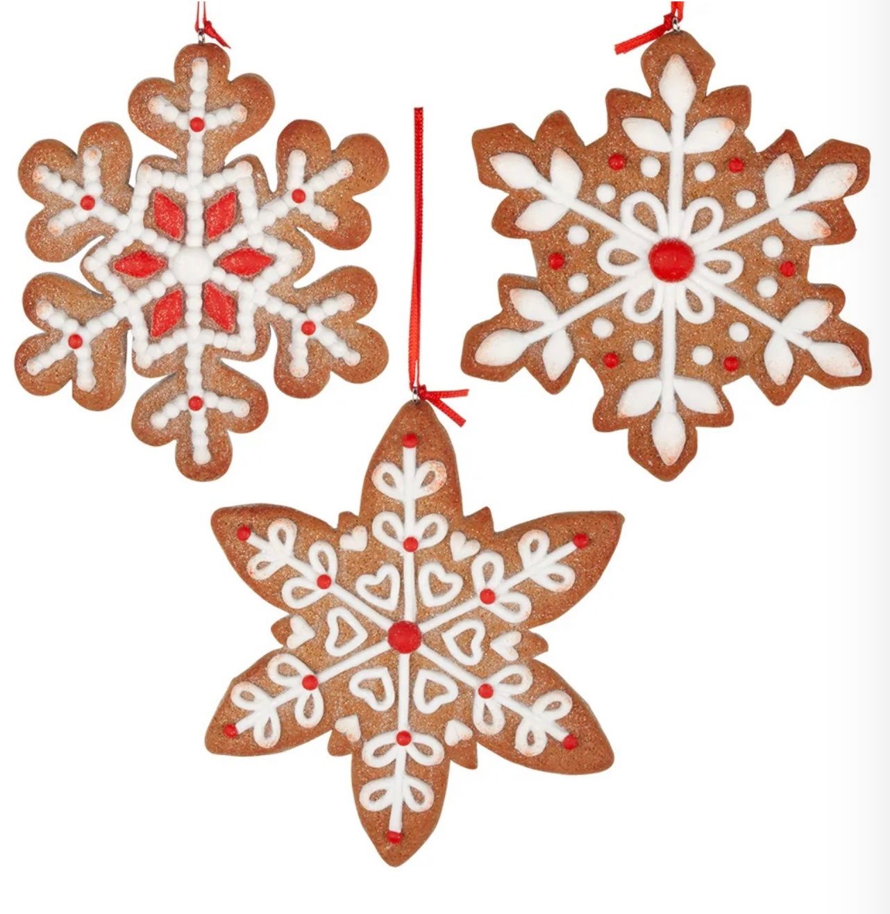 Tutte le decorazioni: Baumschmuck Lebkuchensterne je 12cm – Nuovo e nell'imballaggio originale da Basel venduto da Seifehuesli 1