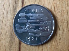 5 Fr Gedenkmünze 1981 Stanser Verkommnis 500 Jahre