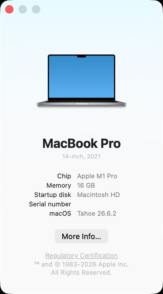 Apple Notebook: MacBook Pro 14'' (2022) | 1 TB | 16 GB RAM | M1 Pro – Usato da Schaffhausen venduto da baehnler2000 9