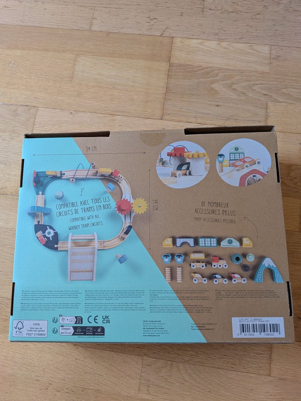 Giocattoli: Holzzug Activity Set Vertbaudet – Usato da Winterthur venduto da mirihe 3