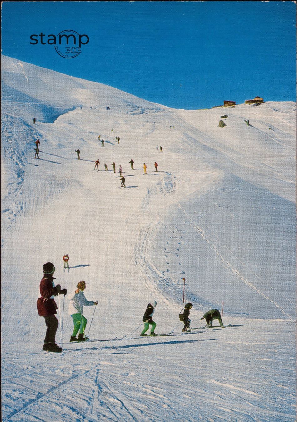Cartoline postali: AK St. Moritz - Corviglia _ Standart Run – Usato da Eggersriet venduto da stamp303