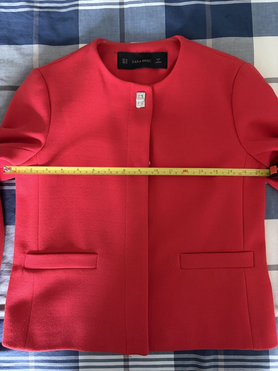 Zara Giacche: Zara red jacket, size XS – Usato da Zug venduto da digalvao 6